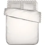 Essenza, Povlečení Maen se 2 povlaky na polštář 60 x 70 cm na záložku bez zapínání 240 x 220 cm bílé - Formadore