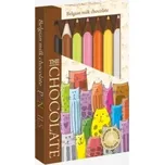 Čoko pastelky mléčné - motiv kočky 100 g