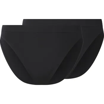 Dámské spodní prádlo esmara® Dámské bezešvé kalhotky, 2 kusy (černá, M(40/42))