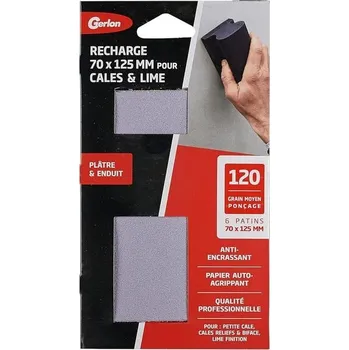 Brusiva Gerlon, zrnitost 120, 6 kusů