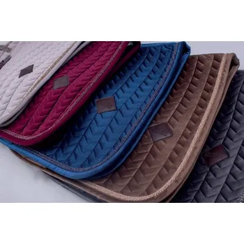 Kentaur Set sametová dečka s čabrakou s lemem Barva: Vínová