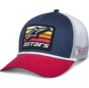 Kšiltovka ALPINESTARS kšiltovka SELICA TRUCKER (modrá/červená/bílá)