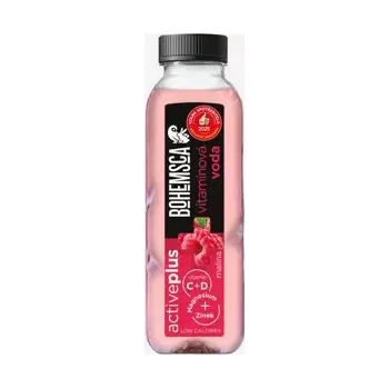 Proteinový nápoj Active plus vitamínová voda malina 390 ml