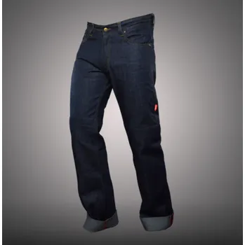 Moto oblečení 4SR Kevlarové Jeansy 60's Modré – 48