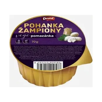konzervovaná ryba Veganská pomazánka s pohankou a žampiony 70 g