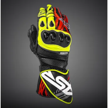 Moto oblečení 4SR rukavice Sport Cup Plus Evo Neon – L