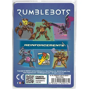 Desková hra dV Giochi Rumblebots Reinforcements