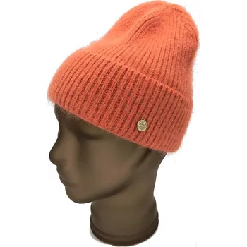 Čepice Dámská čepice Domina oranžová Barva: oranžová, Velikost: 0