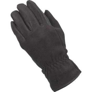 Jezdecké rukavice Jezdecké rukavice fleece ELT Barva: černá, Velikost: M