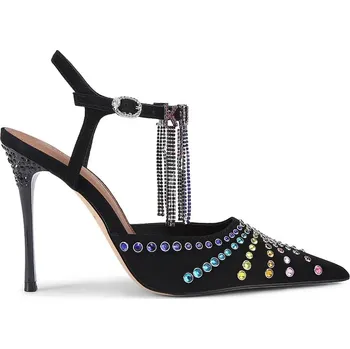 Dámské lodičky Semišové lodičky Kurt Geiger London Kurt Crystal Point 5382905209 černá 99X, EUR 39