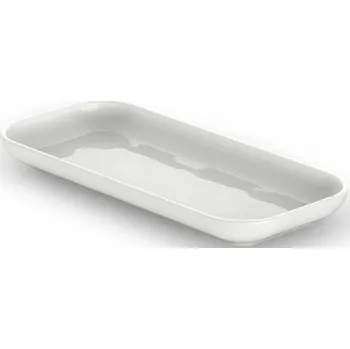 Decor Walther, Koupelnová podložka Porzellan oválná 24,2 cm bílá - Formadore