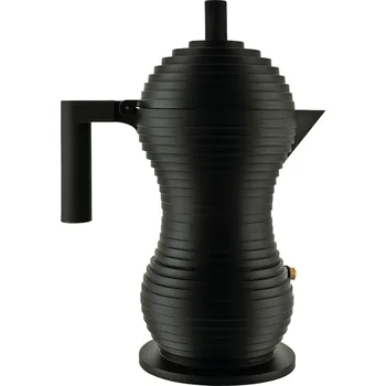 Kávovar Alessi, Moka konvička Pulcina 300 ml černá - Formadore