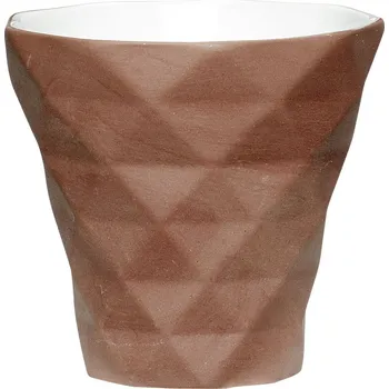 Svícen Hübsch, Stojan na čajovou svíčku Hübsch dekorativní cihlově červený - Formadore