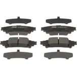 Sada brzdových destiček, kotoučová brzda JURID 573405J