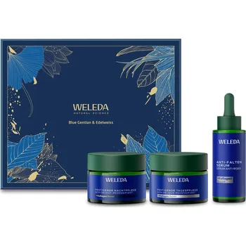 Kosmetická sada Weleda Lifting Face Care Blue Gentian And Edelweiss Set