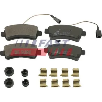 Brzdová destička Brzdové destičky Fiat 25987 zadní Fast FT29551