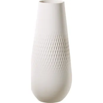 Váza Villeroy & Boch Collier Blanc porcelánová váza Carré, 26 cm 10-1681-5515