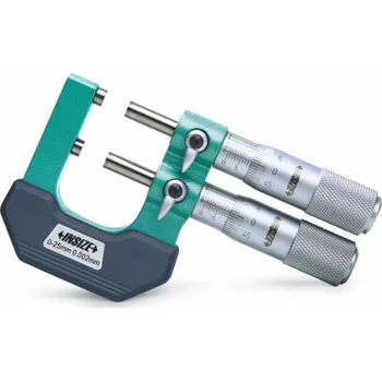 Mechanický mikrometr toleranční INSIZE 3235 Rozsah: 0-25 mm