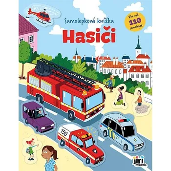 samolepka Samolepková knížka Hasiči