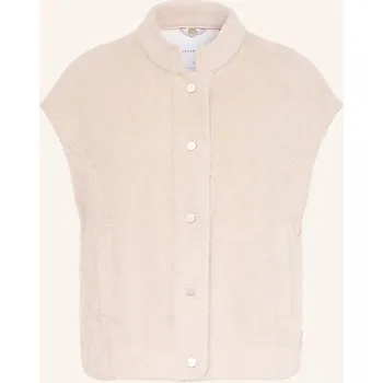 Dámská vesta Rino & Pelle Dámská Pletená Vesta Teuntje, světle šedá, 46