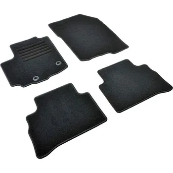 autokoberec Autokoberce textilní přesné černé / černé obšití - Suzuki Vitara IV (Typ LY) Hybrid (2020-) 5-sedadel 1.5