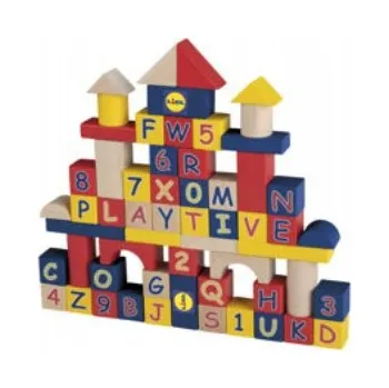 ostatní stavebnice Stavebnice Playtive Dřevěná 9417 / Z 13