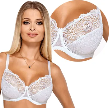 Dámské spodní prádlo Měkká podprsenka Mia Paripari bílá 90B