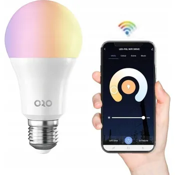 Žárovka Chytrá žárovka E27 A60 WIFI DRIVE 9W RGB