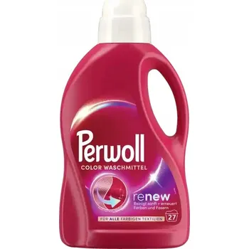 Prací gel Tekutý prací prostředek na barevné prádlo Perwoll 1,375 l