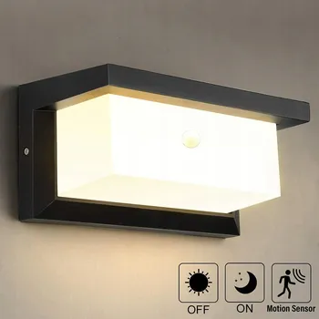 Nástěnné svítidlo Černé nástěnné svítidlo s integrovaným LED zdrojem 18 W