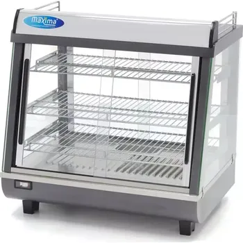Maxima Vyhřívaný stojan na potraviny 67,5 cm - 3 police - 96 l | 09400785