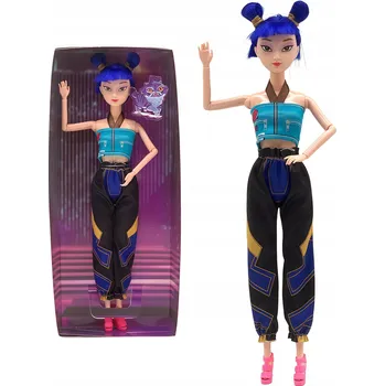 Panenka DEMON HUNTERS PANENKA ZOEY KPOP LOVKYNĚ DÉMONŮ ZOEY PANENKA ZPÍVÁ 30 cm