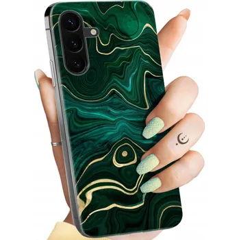 Pouzdro na mobilní telefon Zadní Kryt Hello Case pro Samsung Galaxy A56 zelený