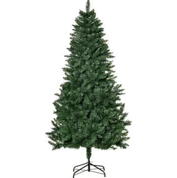 Vánoční stromek HOMCOM Umělý vánoční stromek 180 cm | zelený