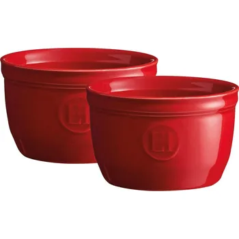 Úložný box Emile Henry, Kokilky Emile Henry, 9 cm, červené, 2 ks - Formadore