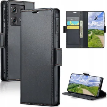 Pouzdro na mobilní telefon Flipové pouzdro Radian pro Motorola Edge 50 Pro, černé