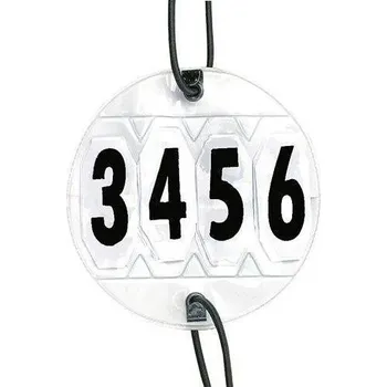 Vybavení pro jezdce Zavodni cisla HKM par 2ks