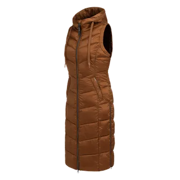 Dámská vesta Vesta jezdecká dlouhá prošívaná Ostende Barva: Skořice, Velikost: M