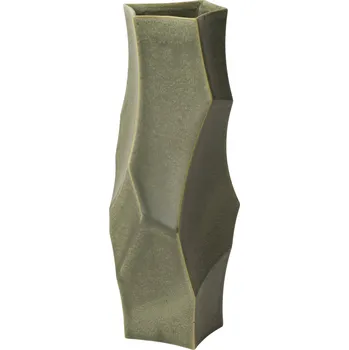 Váza Ferm Living, Váza Cueva 37 cm šalvějově zelená - Formadore