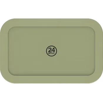 Úložný box 24Bottles, Obědová krabička 24Bottles Chromatic šalvějově zelená - Formadore