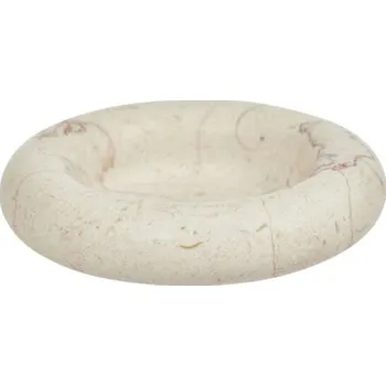 Svícen OYOY, Svícen na silnou svíčku Savi kulatý, 14 cm, krémově bílý - Formadore