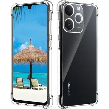 Pouzdro na mobilní telefon Bezbarvý Zadní Kryt MBM pro Realme Note 70T