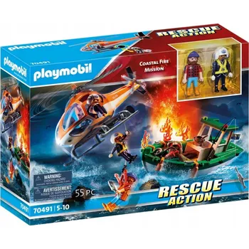 Stavebnice Playmobil Playmobil Záchranná akce Coastal Fire Mission