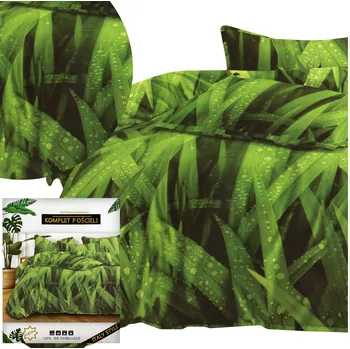 Povlečení Sada povlečení Łóżkoholicy přikrývka 200 cm x 220 cm polštář 70 x 80 cm 3 díly