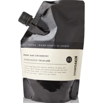 Humdakin, Mýdlo na ruce - náplň Humdakin Peony and Cranberry 750 ml - Formadore