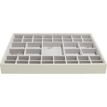 Šperkovnice Stackers, Krabička na šperky Stackers s 41 přihrádkami supersize větle béžová - Formadore