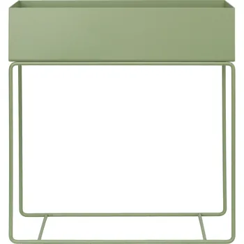 Stojan na květiny Ferm Living, Stojan na květiny Plant Box zelený - Formadore