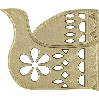 Úložný box Bloomingville, Podložka pod horké nádobí Lonela zlatá - Formadore