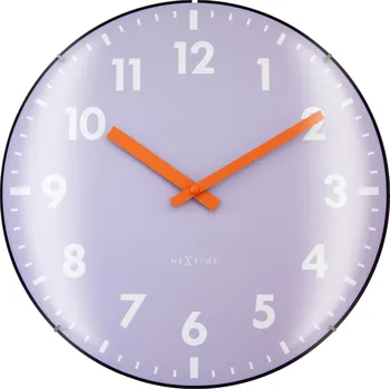 Hodiny NeXtime, Nástěnné hodiny Duomo levandulové - Formadore