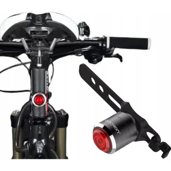 Cyklosvítilna Zadní světlo GACIRON W06 5 lm USB AUTO START-STOP